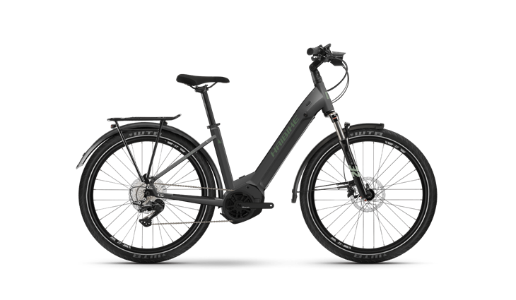 Haibike Trekking 7 | low L/54 | grey olive | 630Wh | 22
