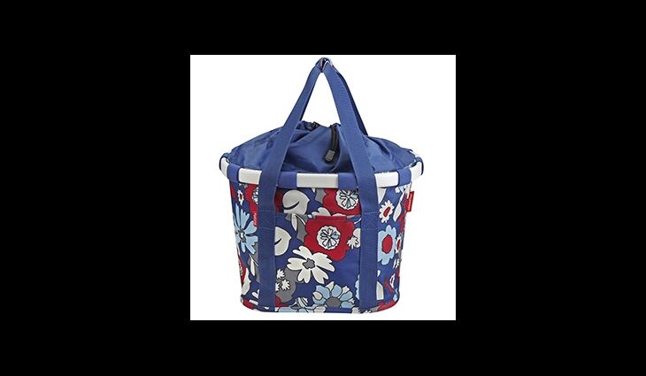 Klickfix BIKEBASKET FLORIST INDIGO