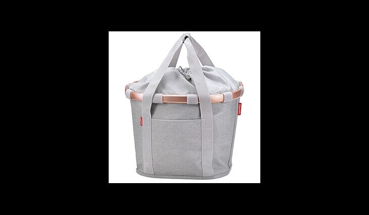 Klickfix Bikebasket Twist Sky Rose
