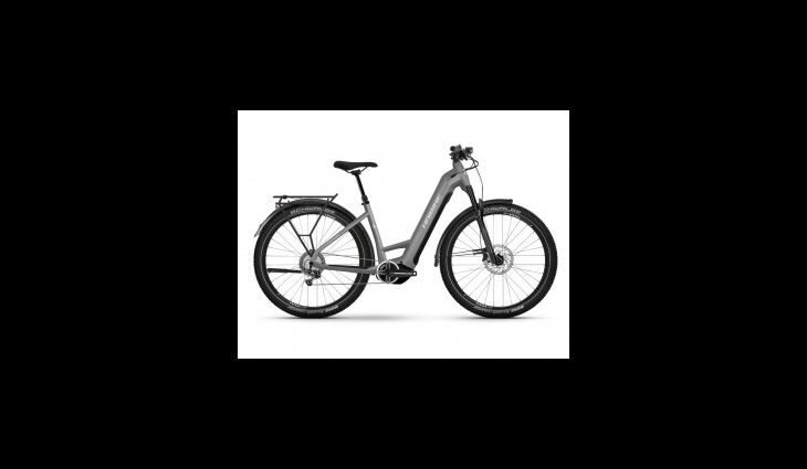 Haibike Trekking 7 | Low S/38 | grey/white | 750Wh | 23