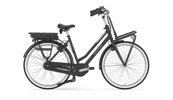 Gazelle MISS GRACE C7+ L49 black matt ohne Akku 24