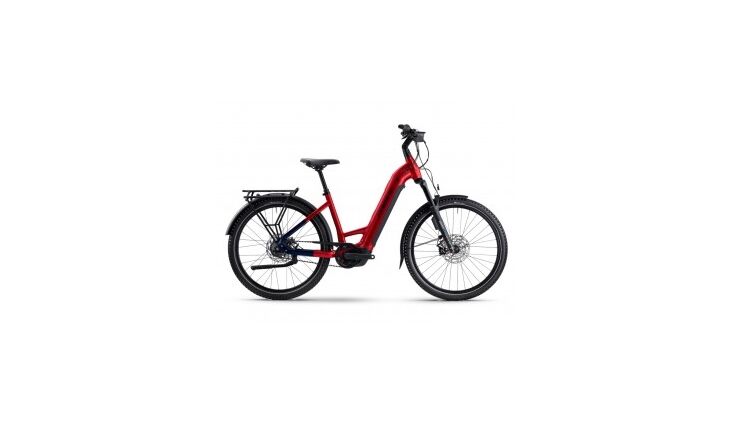 Haibike TREKKING 9 LOW ABS i800Wh 5-G Nexus Rot L/50