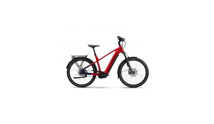 Haibike TREKKING 9 HIGH ABS i800Wh 5-G Nexus rot L/50