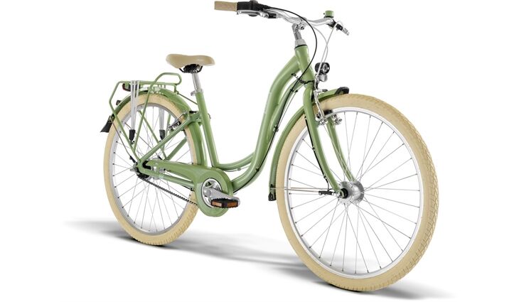 Puky Skyride 26- 7 Classic retro green