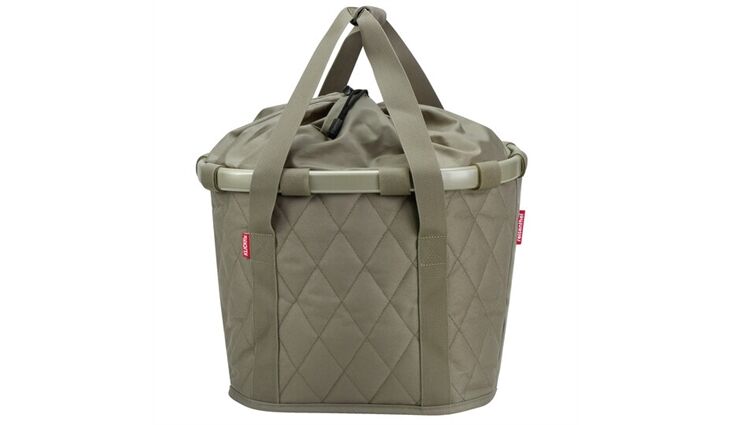 Klickfix Reisenthel Bikebasket rhombus olive