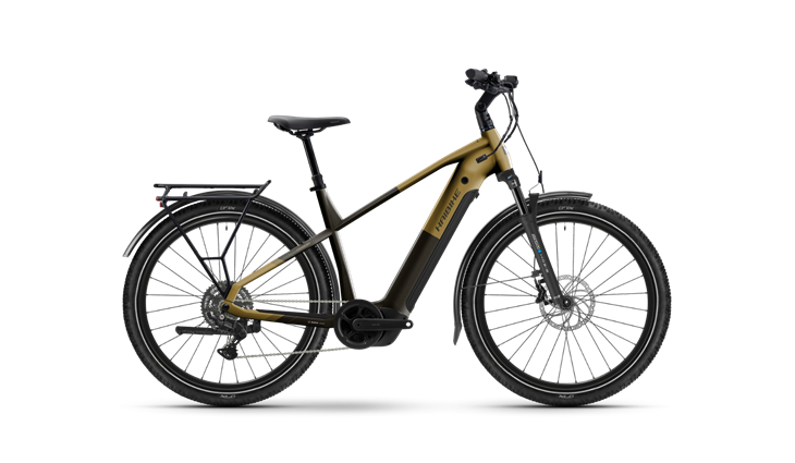 Haibike TREKKING 7.5 HIGH i800Wh 10S L/50 schwarz/gold