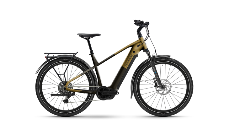 Haibike TREKKING 7.5 HIGH i800Wh 10S L/50 schwarz/gold