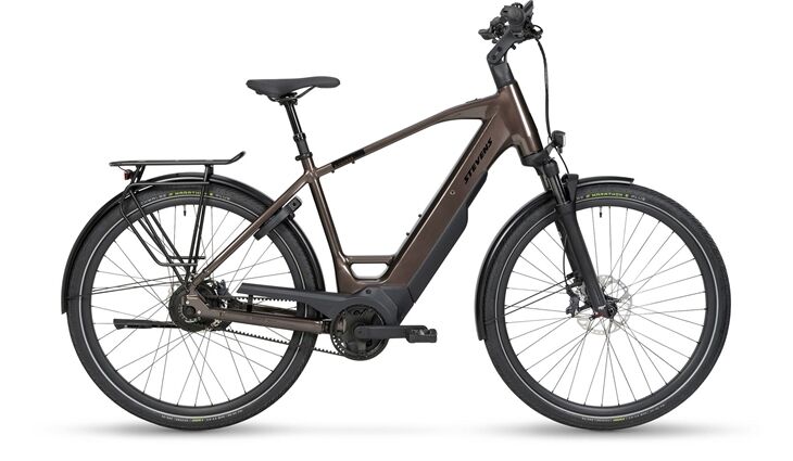 Stevens E- Courier 7.8.1 Plus HT Herren 61 Steel Clay