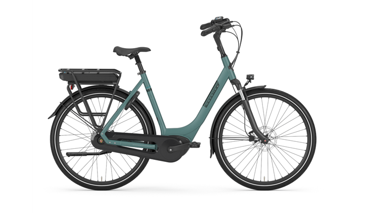 Gazelle PARIS C8 L49 907 R8S HMB thyme green 500Wh