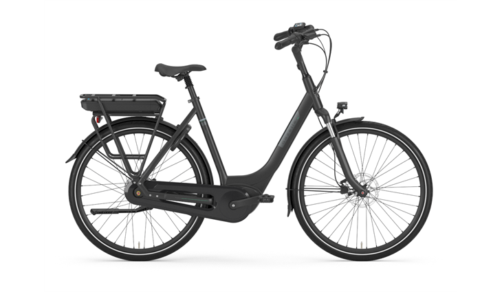 Gazelle PARIS C8 HMB L57 schwarz 500Wh