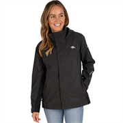 Valkental Rain Jacket reflektierend schwarz L Damen