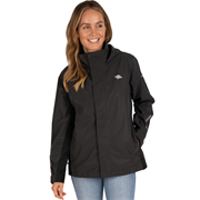 Valkental Rain Jacket reflektierend schwarz L Damen