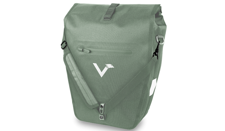 Valkental Bike Bag Urban grün reflective